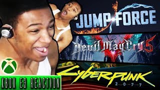 Etika Reacts to XBOX E3 Conference  FunnyHype Moments Stream Highlights [upl. by Einaej]