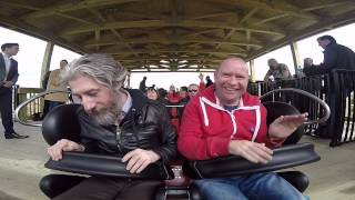 CuCullan roller coaster at Tayto Park [upl. by Nahta763]