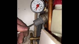 Installing a pressure reducing valve on the mains stop tap [upl. by Oakman]