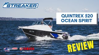 2021 Quintrex 520 Ocean Spirit Review [upl. by Sherrard8]