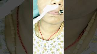 Face wax  upperlipwax shorts utubeshorts beanwax waxathome wax waxing madhumakeover [upl. by Theresita]