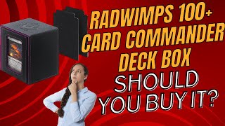 Logo Missing  Radwimps Commander 100 Cards Deck Box [upl. by Atinrahc]