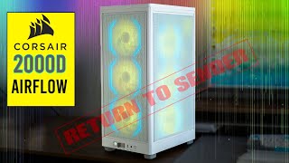 Not So quotMiniquot Corsair 2000D Airflow Review [upl. by Latsyek]