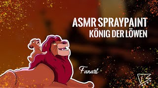 König der Löwen  ASMR Spraypaint [upl. by Adnuhs98]