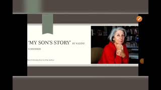 My Sons Story By Nadine Gordimer  Introduction  MA English  UGC NET 2021 [upl. by Rorke]