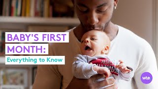 A Complete Guide to Your Newborns First Month  What to Expect [upl. by Levins493]