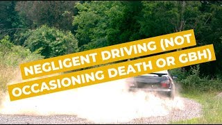 Negligent Driving not occasioning death or GBH  Sydney Criminal Lawyers® [upl. by Macri]