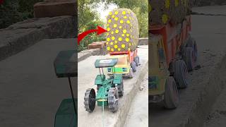 855 🧨Mahindra Tractor Ne khincha aur Peele Rang Se Bhara Hua truck overload Khan Pande ka 80 Kuntal🙏 [upl. by Oiretule154]