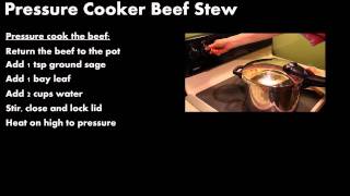 How to Make Beef Stew  Beef Stew Recipe Pressure Cooked in 30 Minutes [upl. by Kinch49]