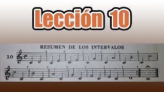 Lección 10  Solfeo de los Solfeos [upl. by Nalor872]