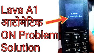 Lava A1Automatic Power ON ProblemLava A1 Water Damage All Keypad Solution [upl. by Llenyaj]