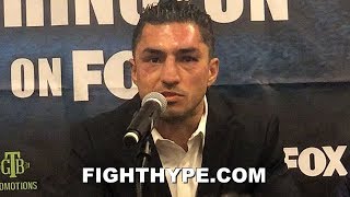 JOSESITO LOPEZ UPSET THURMAN FIGHT WASNT STOPPED WHEN HE HURT HIM STRESSES DISAPPOINTMENT [upl. by Kai]