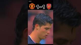 Manchester United VS Arsenal  FA 2005  Ronaldo amp Wayne Rooney facts shorts [upl. by Valdemar]