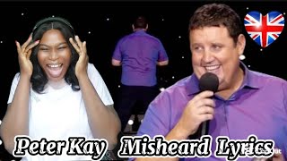 AFRICAN REACTS TO PETER KAY MISHEARD LYRICS  FIRST TIME REACTION [upl. by Countess]