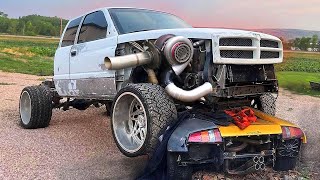 Badass Diesel Trucks Compilation  Rolling Coal 2023 [upl. by Eigla]