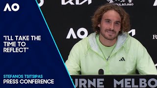 Stefano Tsitsipas Press Conference  Australian Open 2024 Fourth Round [upl. by Atalante]