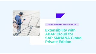 Extensibility with ABAP Cloud for SAP S4HANA Cloud Private Edition  DT103v [upl. by Adriane429]