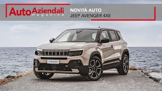 Jeep Avenger 4xe novità per le flotte  Auto Aziendali magazine [upl. by Clayson323]