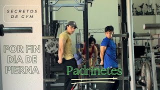 Que pasó en el baño del gym 🤫  Por fin día de pierna 🦵  Padrinetes [upl. by Rahman]