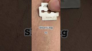 Shaving VS Waxing 😮 [upl. by Nyra548]