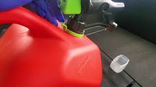 How to use the new red gas can containers Sceptre Costco Home Depot stoppers [upl. by Chil]