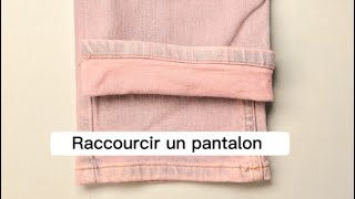 Raccourcir un pantalon en gardant l’ourlet d’origine [upl. by Rakabuba76]