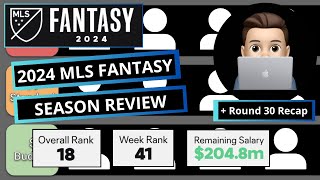 2024 MLS Fantasy Picks Season Recap [upl. by Cutty]