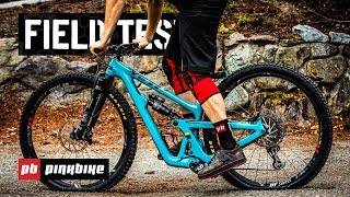 12 Bikes Hucked to Flat in Slow Motion  2019 Pinkbike Field Test [upl. by Aidahs]