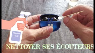 Comment nettoyer ses écouteurs nettoyer écouteurs entretien diy tutorial [upl. by Naols]