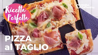 PIZZA al TAGLIO la RICETTA PERFETTA 🍕❤️🍕 adv [upl. by Eisus]