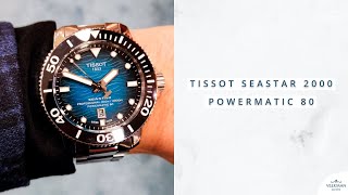 Amazing DIAL Tissot Seastar 2000 [upl. by Eelatan]