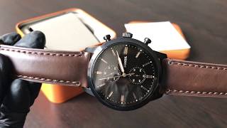 Reloj FOSSIL Townsman Brown FS5437 Regaloj [upl. by Annazus592]