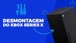 COMO DESMONTAR O XBOX SERIES X [upl. by Assiral263]