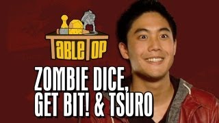 Zombie Dice Get Bit amp Tsuro Ryan Higa Freddie Wong Rod Roddenberry TableTop Ep 3 [upl. by Yancy]