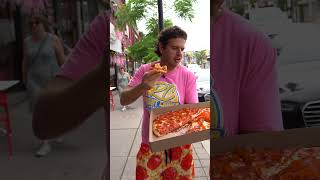 Burattino Brick Oven Pizza review food pizza shorts [upl. by Ailemac]