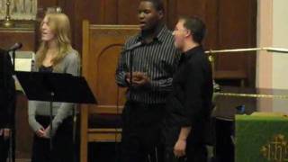 St Johns UCC Kenton OH Jared Manns singing quotLet the Worshipers Arisequot [upl. by Norrab]