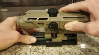 NcSTAR and Vism Quick Release mount instructions [upl. by Ttayw]