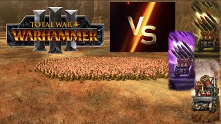 Which of the Artilleries is Best at Taking Out Clumped Flagellants in Total War Warhammer 3 [upl. by Edelstein285]