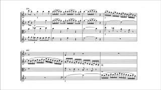 Wolfgang Amadeus Mozart  String Quartet No 23 K 590 With score [upl. by Lletniuq603]