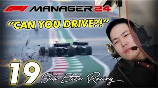 DOES ANYONE KNOW HOW TO DRIVE F1 Manager 24  Part 19  United States GP [upl. by Alludba805]