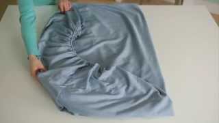 How to Fold a Fitted Sheet [upl. by Dnob153]