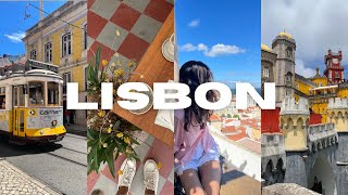 Lisbon Portugal Vlog 🇵🇹  Discovering Lisbon in 72 hrs Arts Cafes Streets amp Pena Palace [upl. by Festatus420]