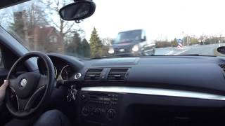 BMW E87 118D Drift Kreisverkehr  How to Drift  HD [upl. by Jessey940]