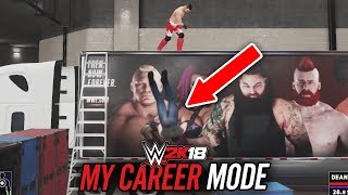 WWE 2K18 My Career Mode  Ep 27  LONG WAY DOWN [upl. by Ahse]