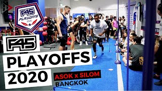 F45 PLAYOFFS 2020 Asok x Silom  quotTeam training life changingquot at F45 Silom studio Bangkok Thailand [upl. by Atnwahs]