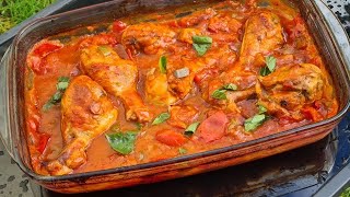 Voici une recette Italienne de poulet en sauce ✔ poulet sauce recetteitalienne riz recette [upl. by Eidnil300]