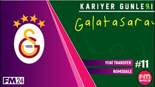 Galatasaray Kariyeri 11 Yeni Transferler Ramsdale Youssouf Fofana Neymar [upl. by Drogin651]