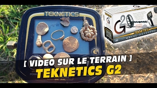 Détecteur de métaux Teknetics G2 19kHz  Metal detector Teknetics G2 [upl. by Duj]