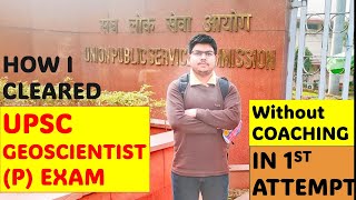 UPSC GEOSCIENTIST PREPERATION STRATEGY  UPSC GSI PREPERATION STRATEGY  UPSC GEOCHEMIST PREPERATION [upl. by Amr]