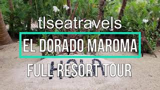 El Dorado Maroma Full Resort Tour [upl. by Brawley]